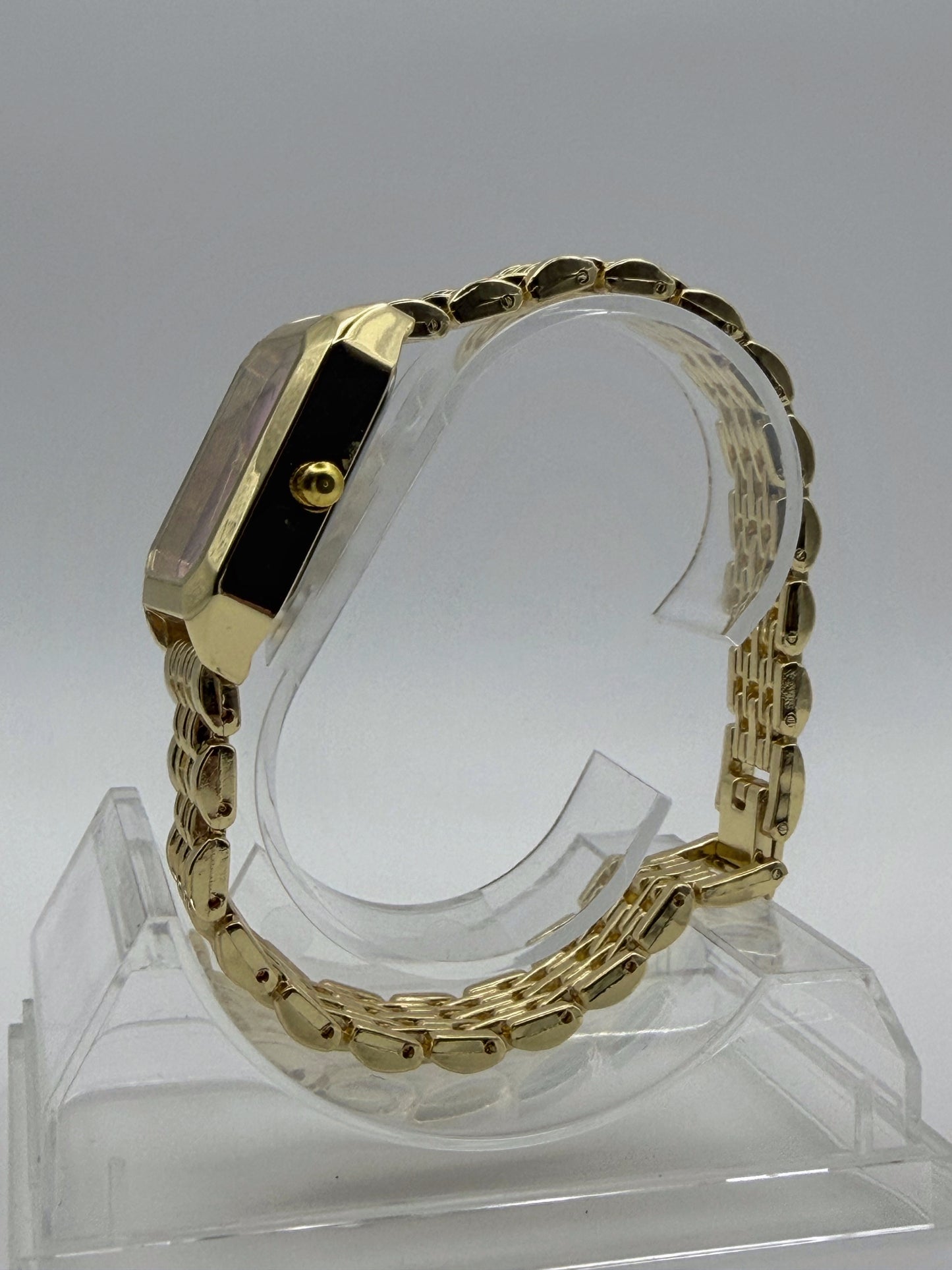 Reloj Dorado y Rosa Bellmona Petal